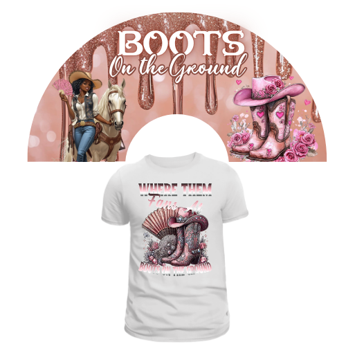 Boots on the Ground Fan & Shirt Combo