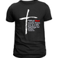 Fighting for Truth Cross Shirt - Charlie Kirk
