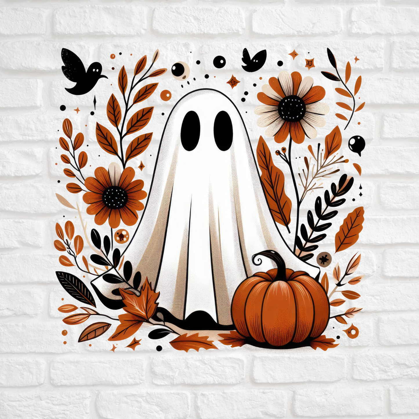 Boo flowers Print