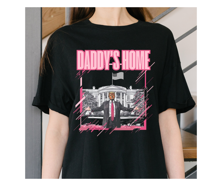 Daddy’s Home Pink Tee