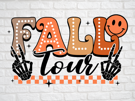 Fall tour front Print