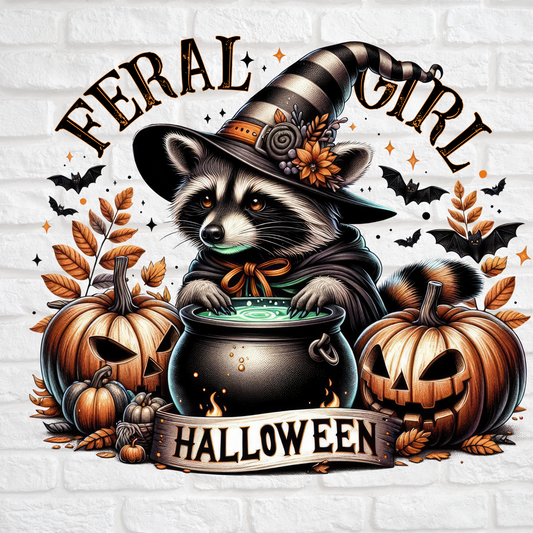 Ferral Halloween Print