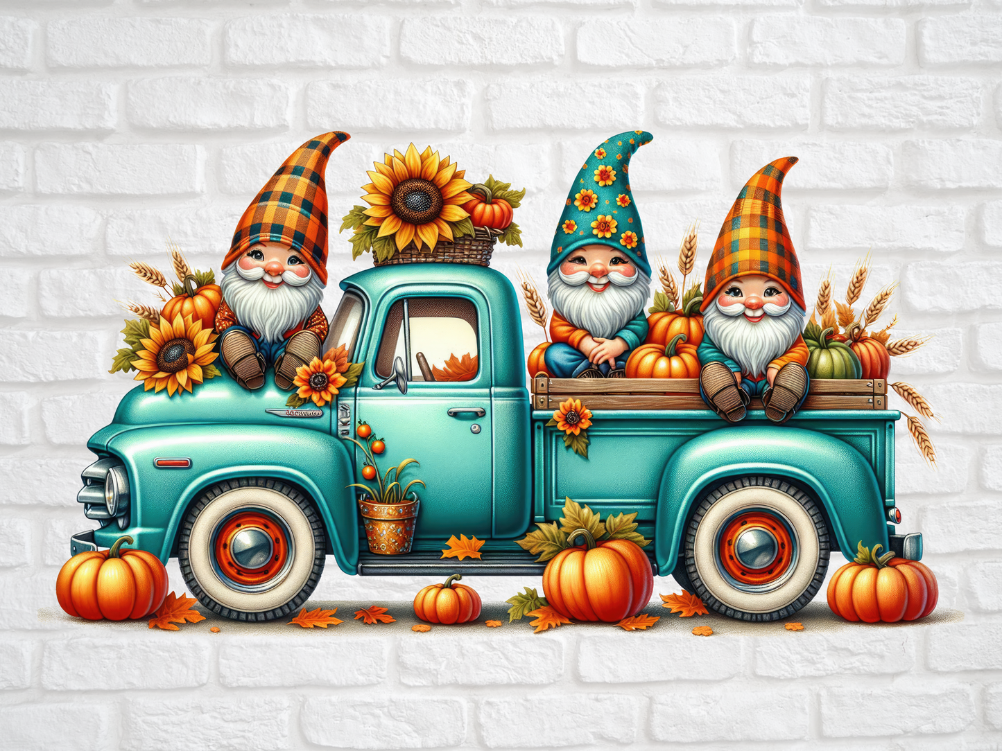 Gnome truck 1 Print