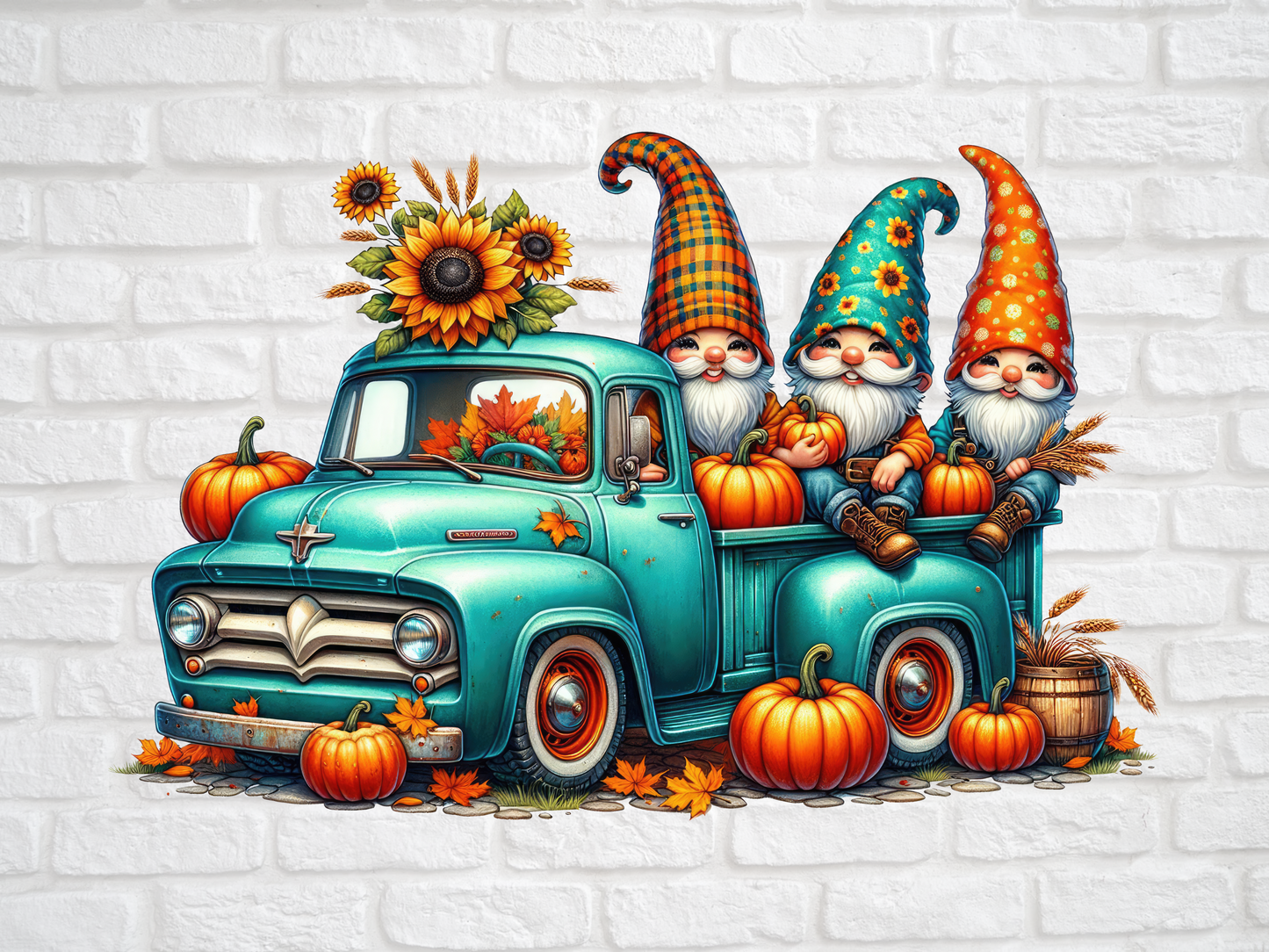 Gnome truck 2 Print