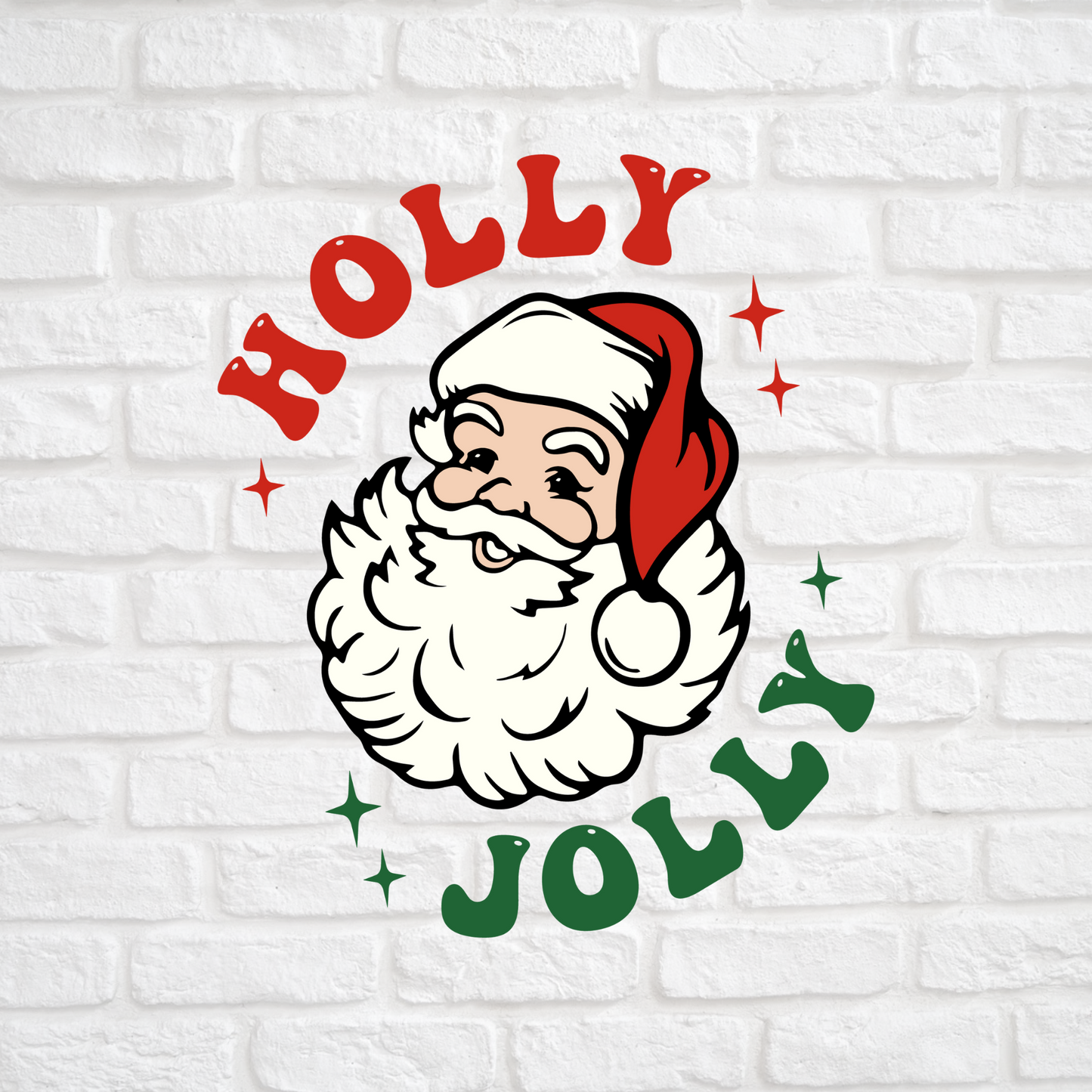 Holly Jolly Print