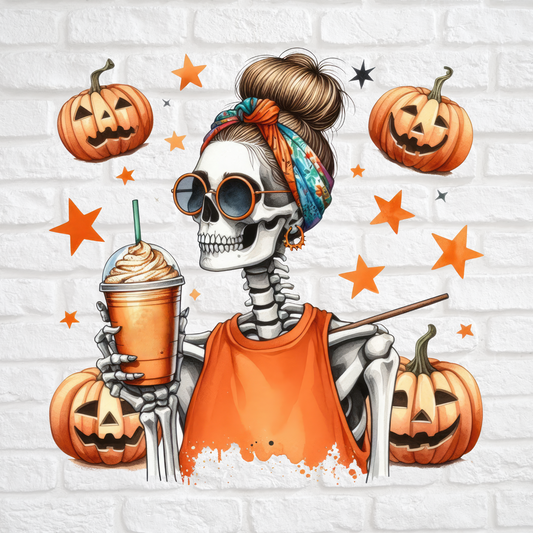 Skelly Spice Print