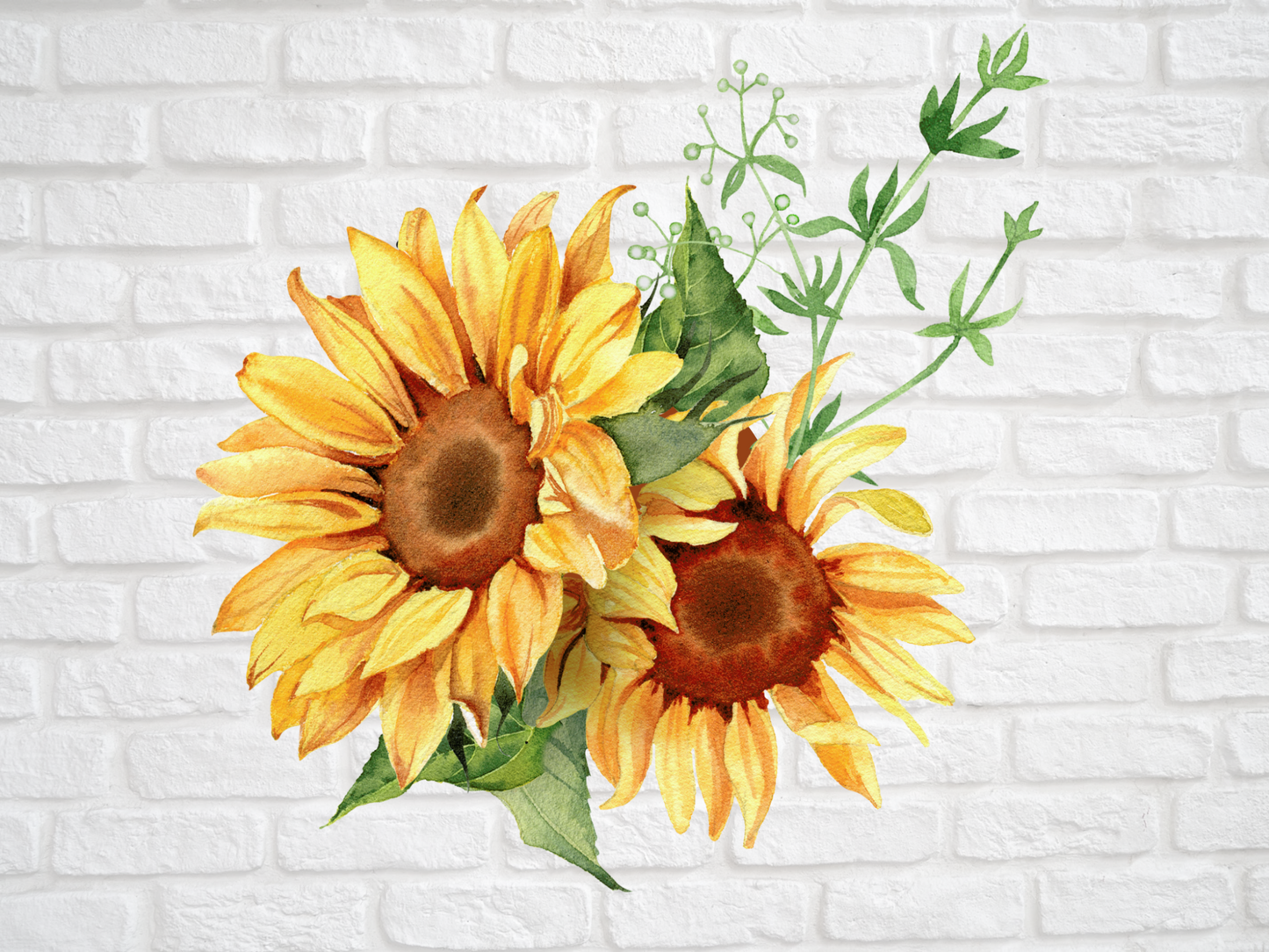 Sun Flowers Print