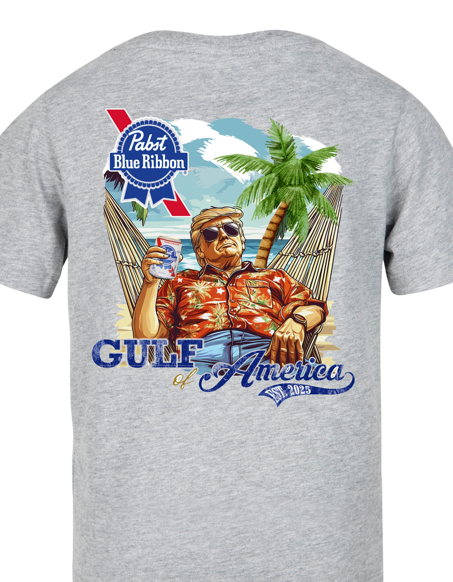 Trump Gulf of America Pabts Beer T-Shirt