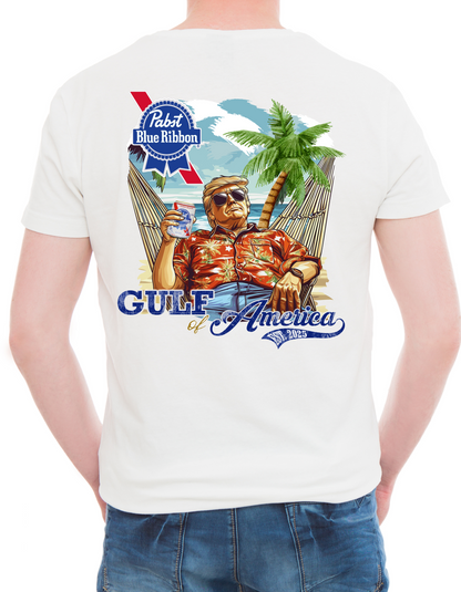 Trump Gulf of America Pabts Beer T-Shirt